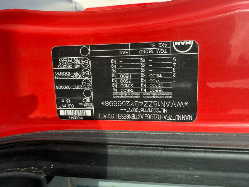 Autocarro furgonato MAN TGM 18.250 TGM 18.250 4X2 Koffer mit Ladebordwand TUV-2-2026 NL-Truck: foto 10 Autocarro furgonato MAN TGM 18.250 TGM 18.250 4X2 Koffer mit Ladebordwand TUV-2-2026 NL-Truck: foto 10