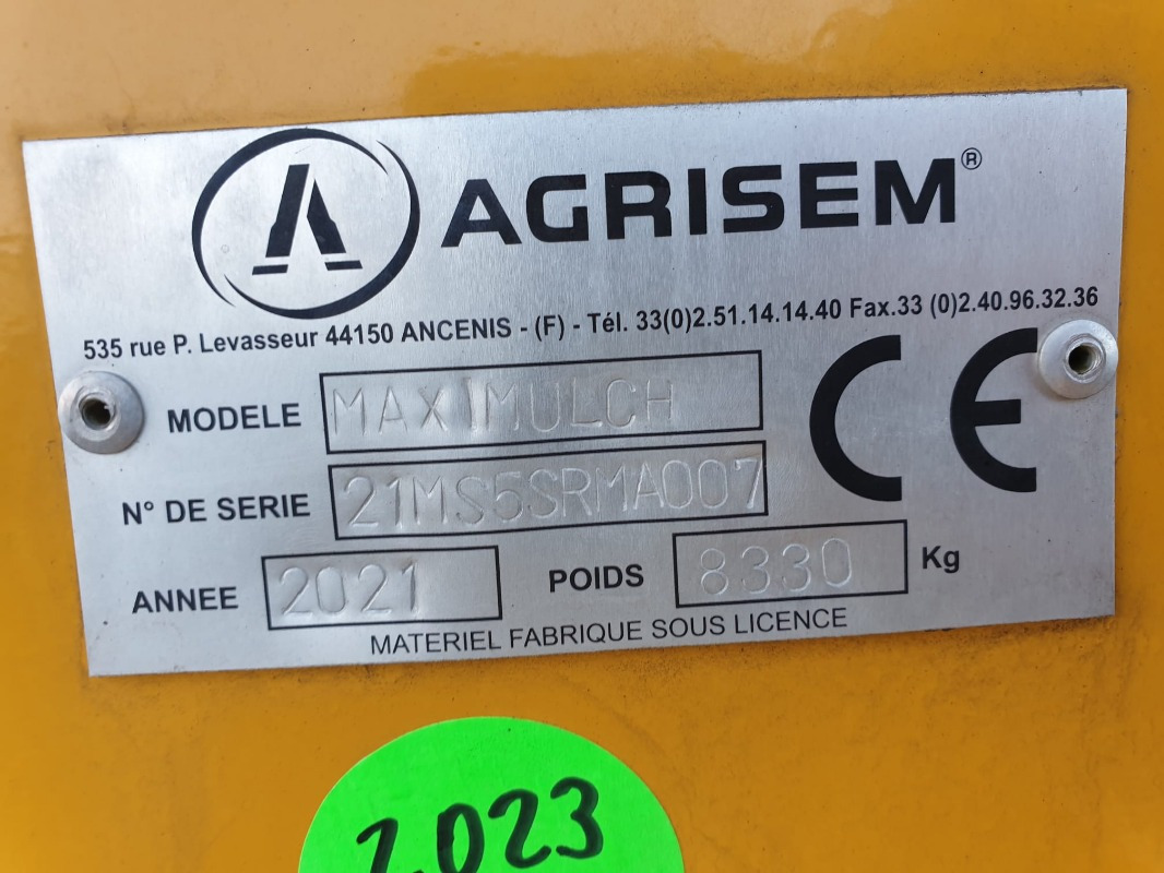 Agrisem MAXIMULCH - Coltivatore: foto 2 Agrisem MAXIMULCH - Coltivatore: foto 2