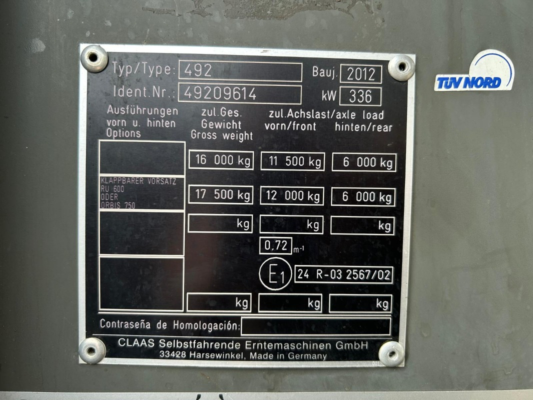 Macchina da raccolta CLAAS Jaguar 890 mit Kemper 360 und PU: foto 44