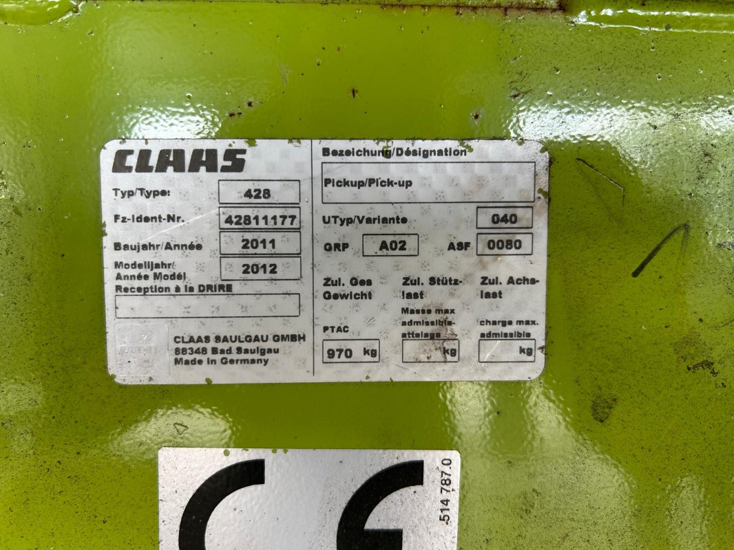 Macchina da raccolta CLAAS Jaguar 890 mit Kemper 360 und PU: foto 32