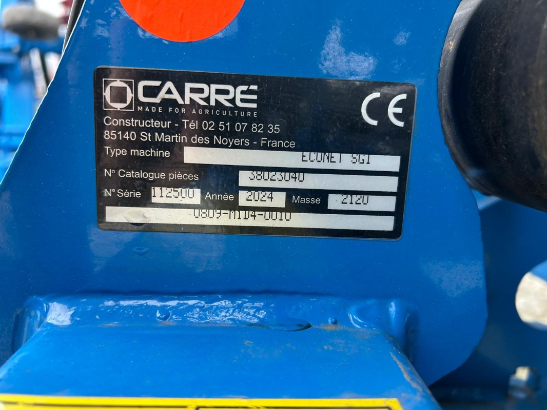 Carré/Carre ECONET SGI 8R75 XL *DEMO 2024* - Macchina per la lavorazione del terreno: foto 3 Carré/Carre ECONET SGI 8R75 XL *DEMO 2024* - Macchina per la lavorazione del terreno: foto 3