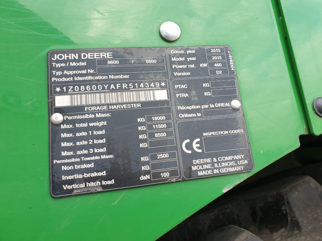 John Deere 8600 - Macchina da raccolta: foto 4 John Deere 8600 - Macchina da raccolta: foto 4