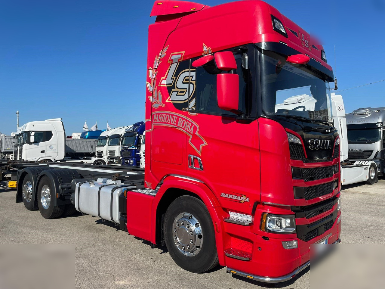 SCANIA R450 - Autocarro portacontainer/ Caisse interchangeable: foto 1 SCANIA R450 - Autocarro portacontainer/ Caisse interchangeable: foto 1