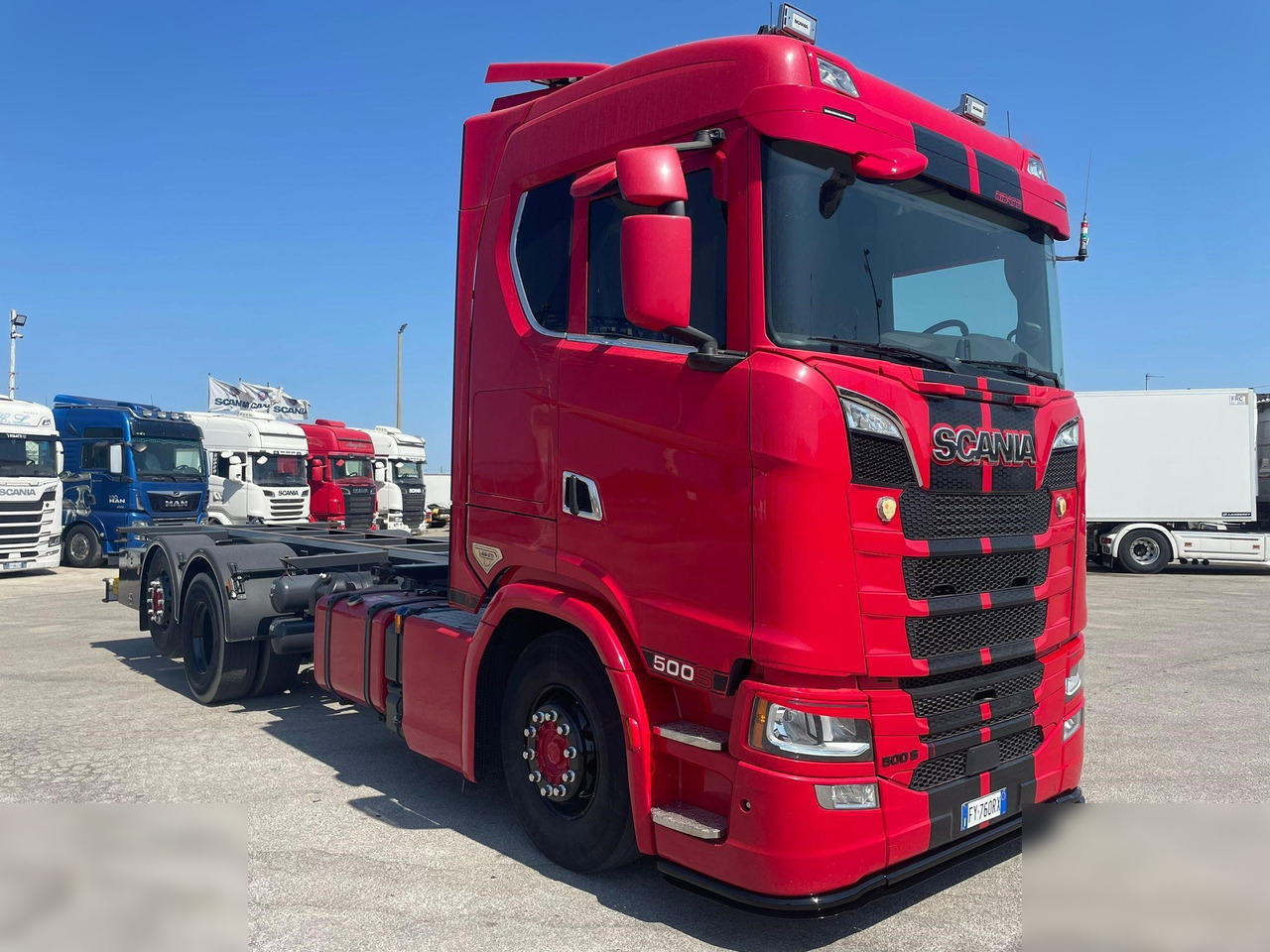 SCANIA S500 - Autocarro portacontainer/ Caisse interchangeable: foto 1 SCANIA S500 - Autocarro portacontainer/ Caisse interchangeable: foto 1
