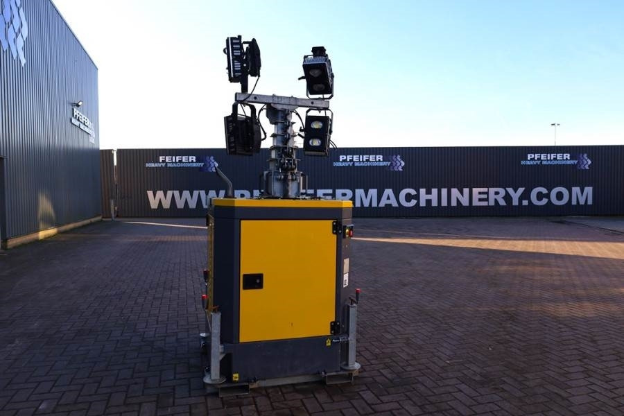 Torre faro Atlas Copco HiLight B5+KD Max Boom Height 8m, Luminosity With: foto 7
