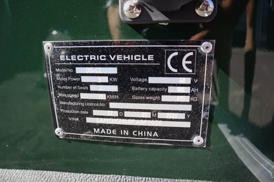 Golf cart BRINGO DG-C2 Valid Inspection, *Guarantee! Dutch R: foto 7