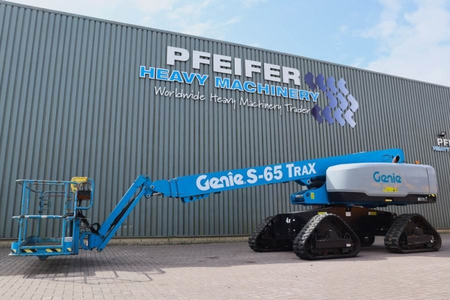 Genie S65XC TRAX Guarantee! Diesel, 4x4 Drive Trax, 22m - Piattaforma telescopica: foto 1 Genie S65XC TRAX Guarantee! Diesel, 4x4 Drive Trax, 22m - Piattaforma telescopica: foto 1