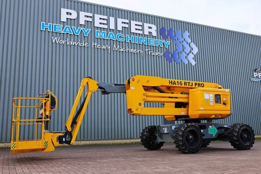 Haulotte HA16RTJ PRO Diesel, 4x4x4 Drive, 16 m Working Heig - Piattaforma articolata: foto 1 Haulotte HA16RTJ PRO Diesel, 4x4x4 Drive, 16 m Working Heig - Piattaforma articolata: foto 1