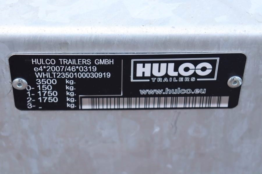 Rimorchio per auto Hulco Terrax-2 3500kg 2 Axel Trailer, 2.770 kg Capacity,: foto 7