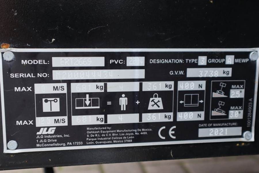 JLG ERT2669 Unused, Electric, 10m Working Height, 680k - Piattaforma a pantografo: foto 4 JLG ERT2669 Unused, Electric, 10m Working Height, 680k - Piattaforma a pantografo: foto 4