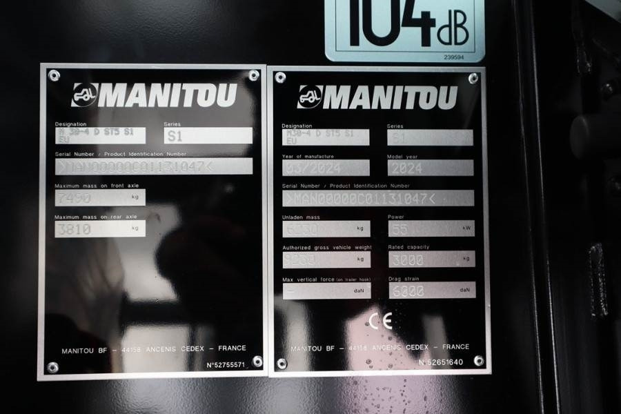 Carrello elevatore fuoristrada Manitou M30-4 Valid inspection, *Guarantee! Diesel, 4x4 Dr: foto 6