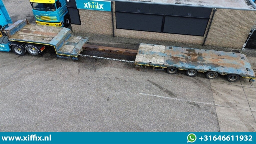 ES-GE 4-ass. Uitschuifbare semi dieplader / 78 cm. Hoog / 2x naloop gestuurd - Semirimorchio pianale ribassato: foto 2 ES-GE 4-ass. Uitschuifbare semi dieplader / 78 cm. Hoog / 2x naloop gestuurd - Semirimorchio pianale ribassato: foto 2