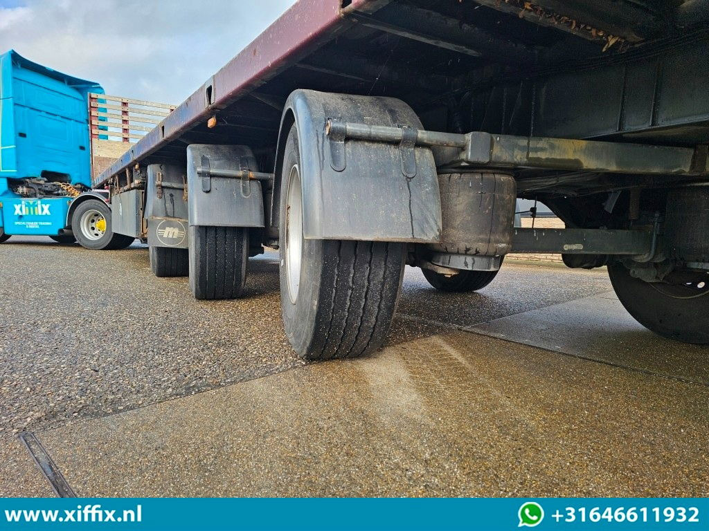 Meusburger 3-ass. Vlakke uitschuifbare oplegger / 3x gestuurd - Semirimorchio cassonato/ Pianale: foto 5 Meusburger 3-ass. Vlakke uitschuifbare oplegger / 3x gestuurd - Semirimorchio cassonato/ Pianale: foto 5