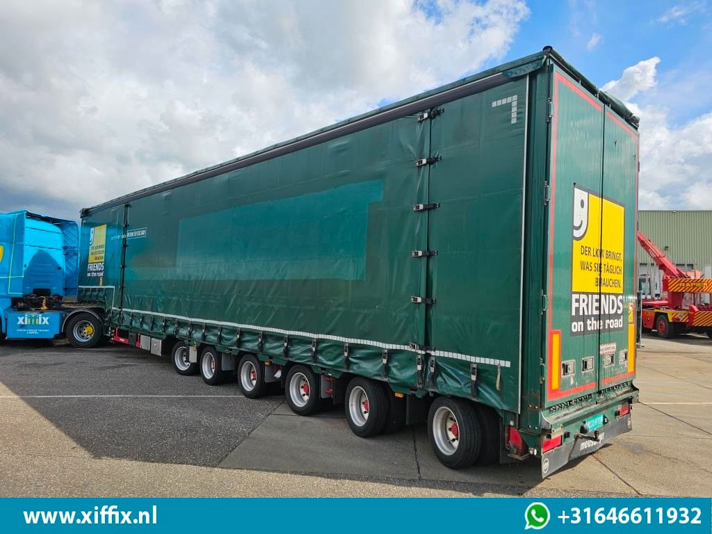 Meusburger 6-ass. Semi dieplader met elektische huifopbouw / 3x naloop gestuurd - Semirimorchio pianale ribassato: foto 4 Meusburger 6-ass. Semi dieplader met elektische huifopbouw / 3x naloop gestuurd - Semirimorchio pianale ribassato: foto 4