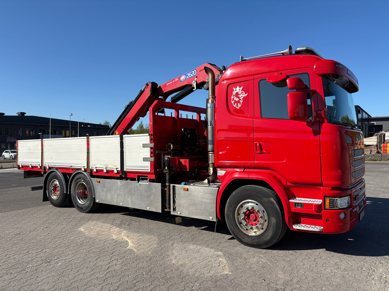 Scania G450LB6X2 - Camion con gru: foto 1 Scania G450LB6X2 - Camion con gru: foto 1