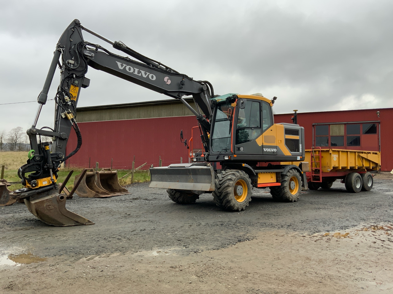 Volvo Möre EW160E - Escavatore: foto 1 Volvo Möre EW160E - Escavatore: foto 1