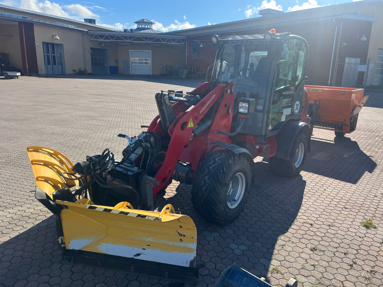 Weidemann 2070 CX80 - Pala gommata: foto 1 Weidemann 2070 CX80 - Pala gommata: foto 1