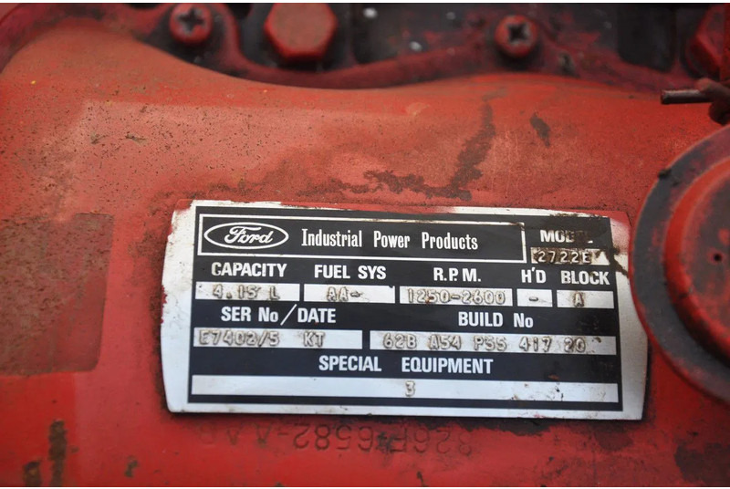 Diversen VAS FIREPUMP FORD MOTOR 90 M3 EN 8 BAR - Pompa acqua: foto 4 Diversen VAS FIREPUMP FORD MOTOR 90 M3 EN 8 BAR - Pompa acqua: foto 4