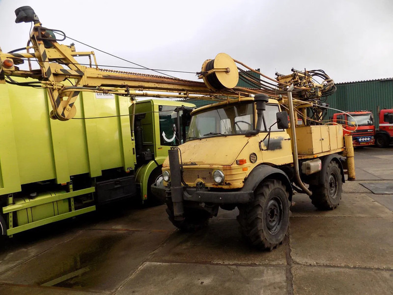 Perforatrice Mercedes-Benz U416 Unimog KNEBEL HY75: foto 11