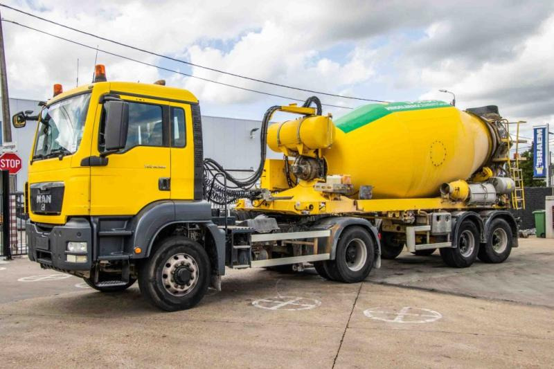MAN TGS 18.360 BLS-4X4H+MIXER 10 m3 - Autobetoniera: foto 1 MAN TGS 18.360 BLS-4X4H+MIXER 10 m3 - Autobetoniera: foto 1