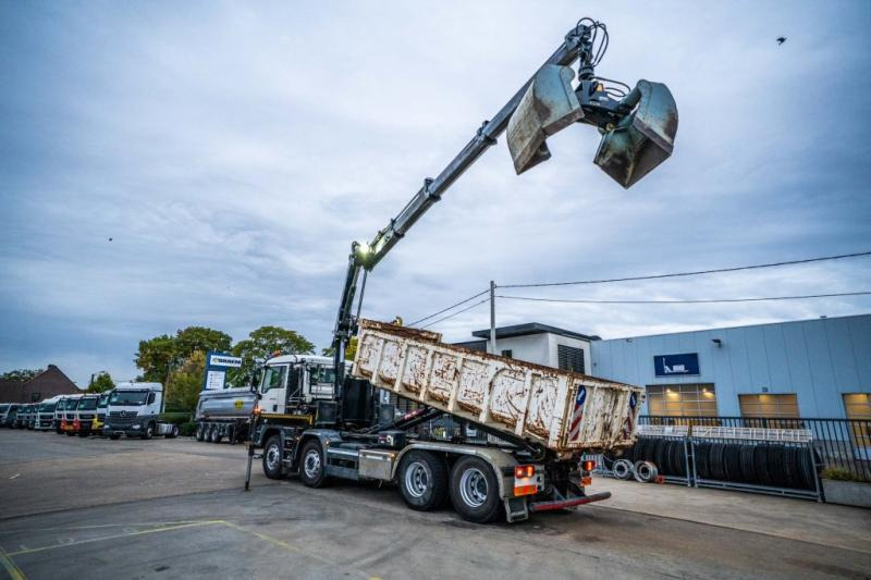 MAN TGS 32.420 BL + HIAB X-HIDUO 188/3x - Autocarro scarrabile, Camion con gru: foto 5 MAN TGS 32.420 BL + HIAB X-HIDUO 188/3x - Autocarro scarrabile, Camion con gru: foto 5