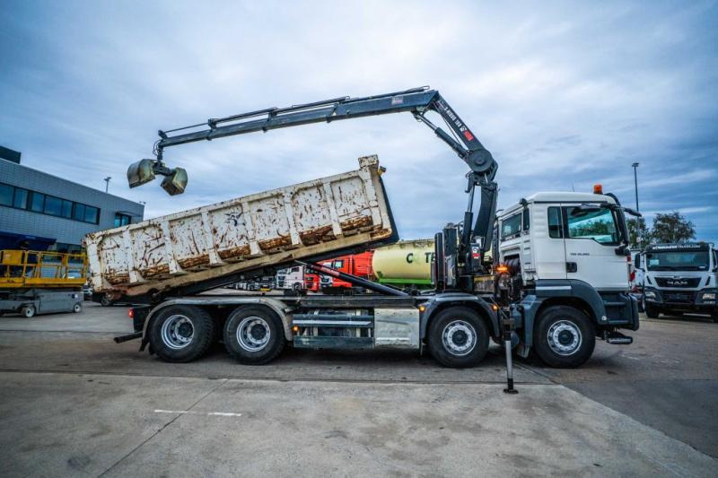 MAN TGS 32.420 BL + HIAB X-HIDUO 188/3x - Autocarro scarrabile, Camion con gru: foto 3 MAN TGS 32.420 BL + HIAB X-HIDUO 188/3x - Autocarro scarrabile, Camion con gru: foto 3