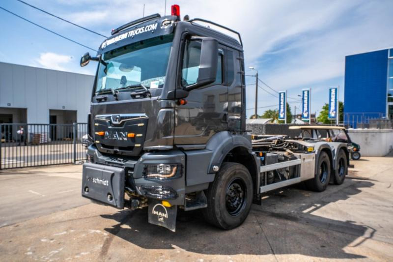 MAN TGS 33.470 BL - PALFINGER - Autocarro scarrabile: foto 1 MAN TGS 33.470 BL - PALFINGER - Autocarro scarrabile: foto 1