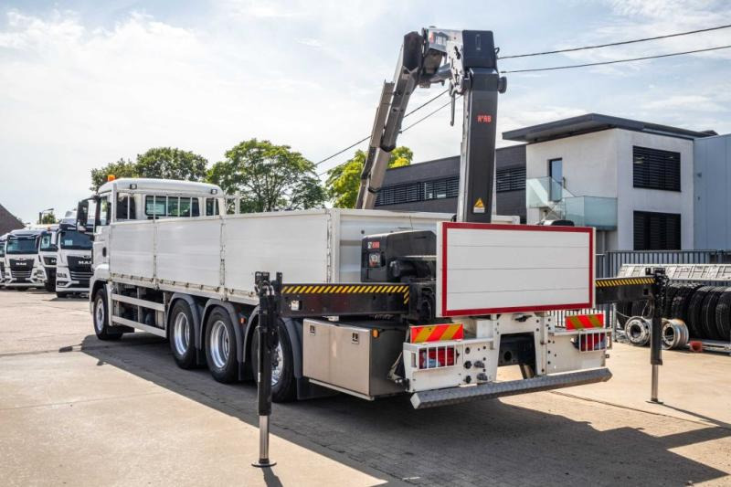 MAN TGS 35.420 BL-8x4-4+HIAB 188 E-2 - Autocarro con pianale/ Cassone fisso, Camion con gru: foto 4 MAN TGS 35.420 BL-8x4-4+HIAB 188 E-2 - Autocarro con pianale/ Cassone fisso, Camion con gru: foto 4