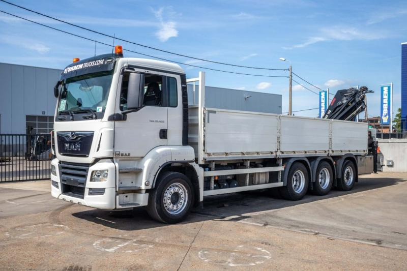 MAN TGS 35.420 BL-8x4-4+HIAB 188 E-2 - Autocarro con pianale/ Cassone fisso, Camion con gru: foto 5 MAN TGS 35.420 BL-8x4-4+HIAB 188 E-2 - Autocarro con pianale/ Cassone fisso, Camion con gru: foto 5