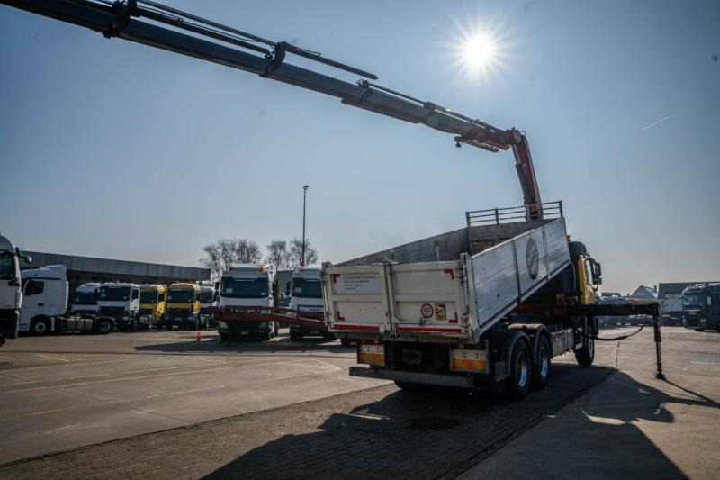 Mercedes ACTROS 3344 K-MP3+FASSI F245 - Autocarro ribaltabile, Camion con gru: foto 4 Mercedes ACTROS 3344 K-MP3+FASSI F245 - Autocarro ribaltabile, Camion con gru: foto 4