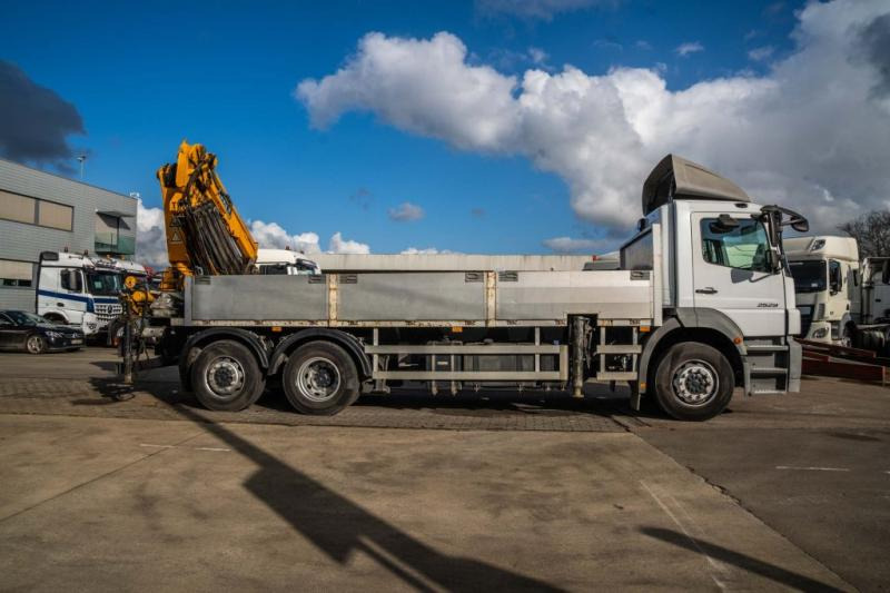 Mercedes AXOR 2529 L - EFFER 250/4S+JIB - Autocarro con pianale/ Cassone fisso, Camion con gru: foto 3 Mercedes AXOR 2529 L - EFFER 250/4S+JIB - Autocarro con pianale/ Cassone fisso, Camion con gru: foto 3