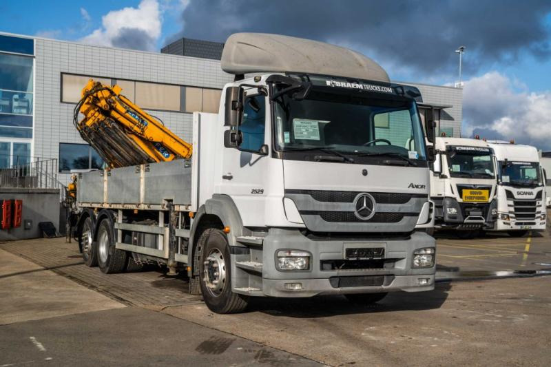 Mercedes AXOR 2529 L - EFFER 250/4S+JIB - Autocarro con pianale/ Cassone fisso, Camion con gru: foto 2 Mercedes AXOR 2529 L - EFFER 250/4S+JIB - Autocarro con pianale/ Cassone fisso, Camion con gru: foto 2
