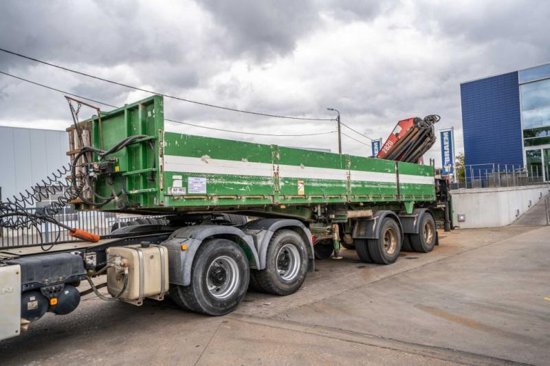 Royen CRANE/KRAAN HMF 2820 K6 - Semirimorchio cassonato/ Pianale: foto 1 Royen CRANE/KRAAN HMF 2820 K6 - Semirimorchio cassonato/ Pianale: foto 1