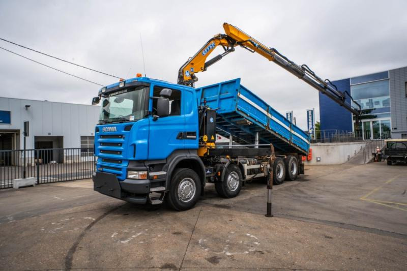 Scania R400 - EFFER 210-4S - Autocarro ribaltabile, Camion con gru: foto 1 Scania R400 - EFFER 210-4S - Autocarro ribaltabile, Camion con gru: foto 1