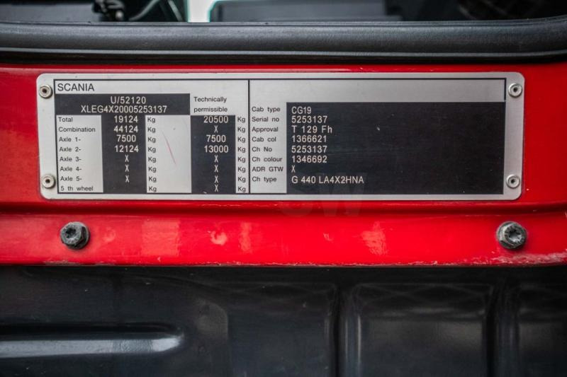 Trattore stradale Scania G440+MANUAL+INTARDER+HYDR.: foto 8