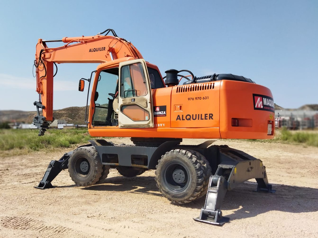 DAEWOO 210 W-V M4E (LOC) - Escavatore gommato: foto 5 DAEWOO 210 W-V M4E (LOC) - Escavatore gommato: foto 5