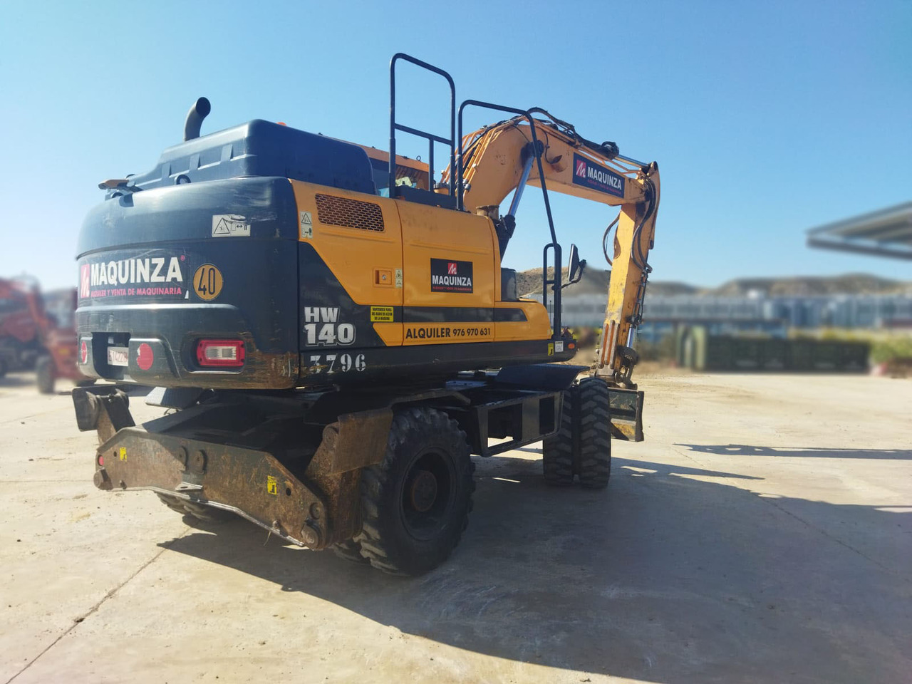HYUNDAI HW140 - Escavatore gommato: foto 2 HYUNDAI HW140 - Escavatore gommato: foto 2
