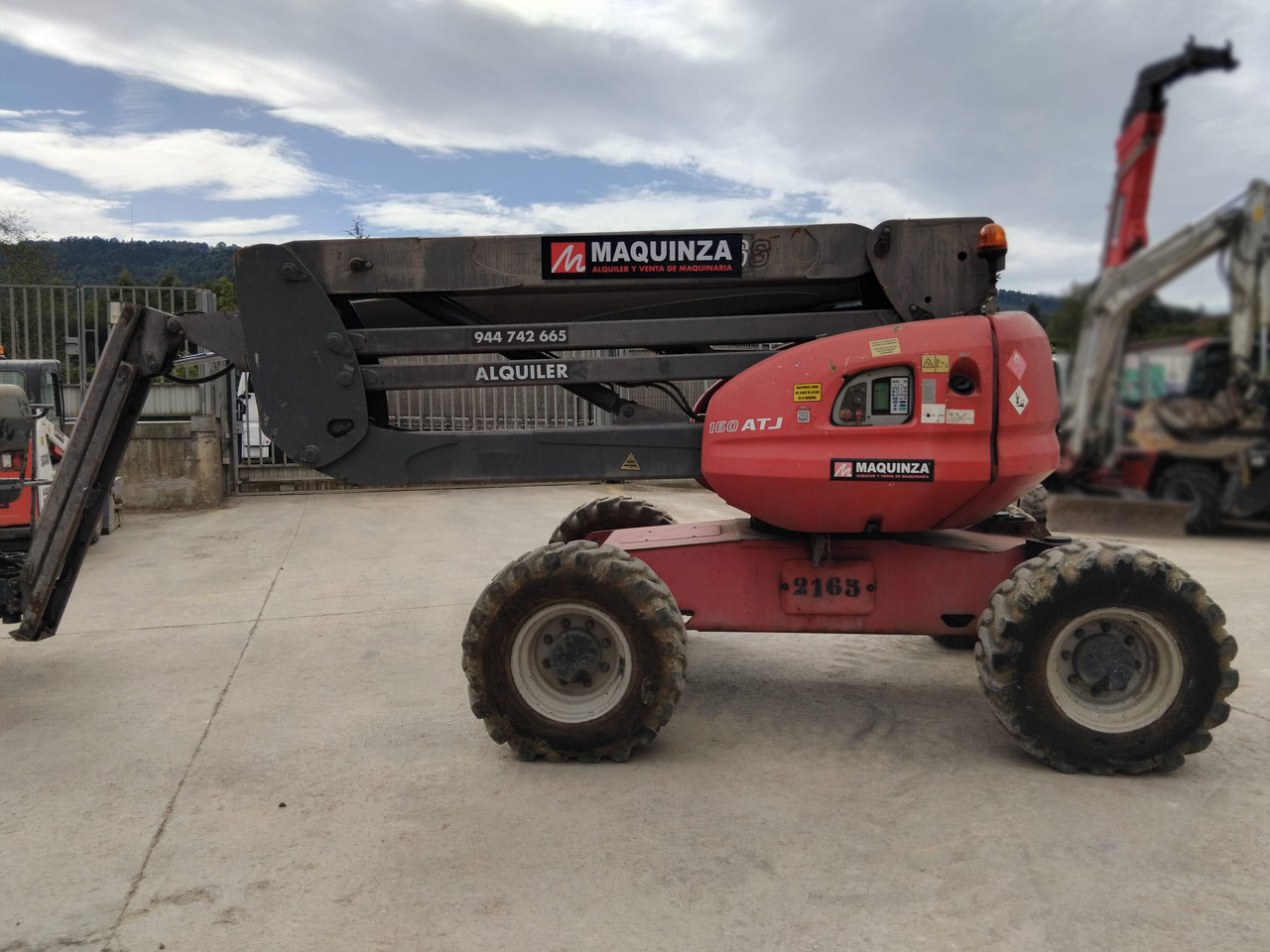 MANITOU 160ATJ EJE OSCILANTE - Piattaforma articolata: foto 1 MANITOU 160ATJ EJE OSCILANTE - Piattaforma articolata: foto 1