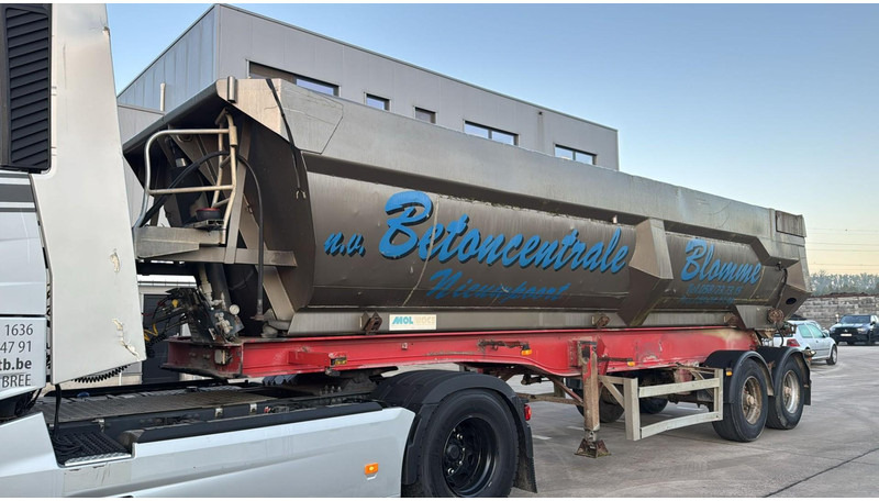 MOL KF85F/20T/37AI (BELGIAN TRAILER / DRUM BRAKES / FREINES TAMBOUR / BPW AXLES) - Semirimorchio ribaltabile: foto 1 MOL KF85F/20T/37AI (BELGIAN TRAILER / DRUM BRAKES / FREINES TAMBOUR / BPW AXLES) - Semirimorchio ribaltabile: foto 1