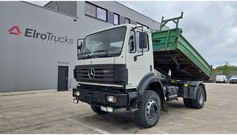 Mercedes-Benz SK 1824 (V6 / 4X4 / GRAND PONT / LAMES / PROPRE / BOITE MANUELLE) - Autocarro ribaltabile: foto 1 Mercedes-Benz SK 1824 (V6 / 4X4 / GRAND PONT / LAMES / PROPRE / BOITE MANUELLE) - Autocarro ribaltabile: foto 1