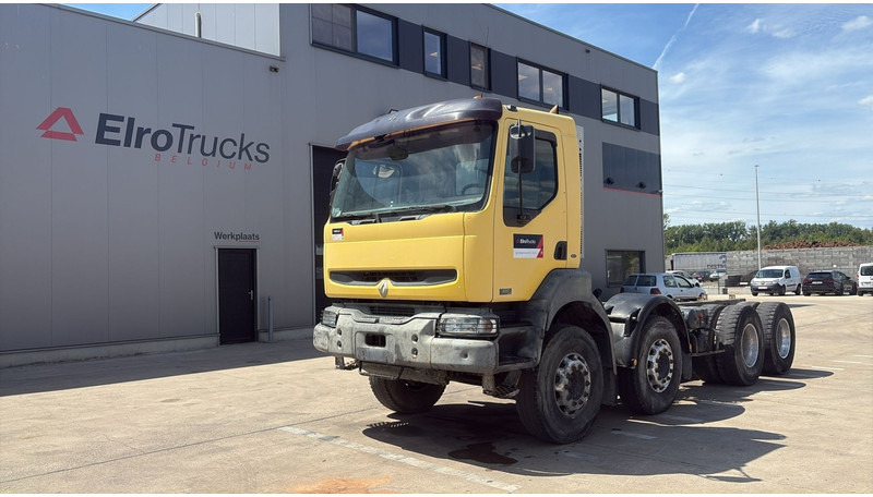Renault KERAX 420 (BOITE MANUELLE / 8X4 / LAMES / MANUAL GEARBOX) - Autocarro telaio: foto 1 Renault KERAX 420 (BOITE MANUELLE / 8X4 / LAMES / MANUAL GEARBOX) - Autocarro telaio: foto 1