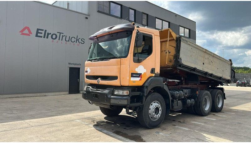 Renault Kerax 385 (POMPE MANUELLE / MANUAL PUMP / 6X4 / LAMES / GRAND PONT) - Autocarro ribaltabile: foto 1 Renault Kerax 385 (POMPE MANUELLE / MANUAL PUMP / 6X4 / LAMES / GRAND PONT) - Autocarro ribaltabile: foto 1