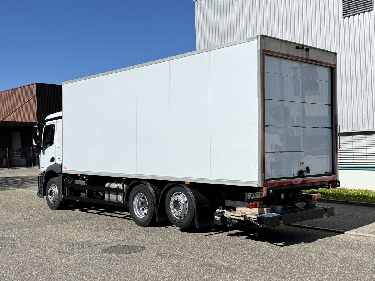 Autocarro frigorifero Mercedes-Benz Antos 2533L Kühlkoffer TK T-800R Lenkachse TOP: foto 6