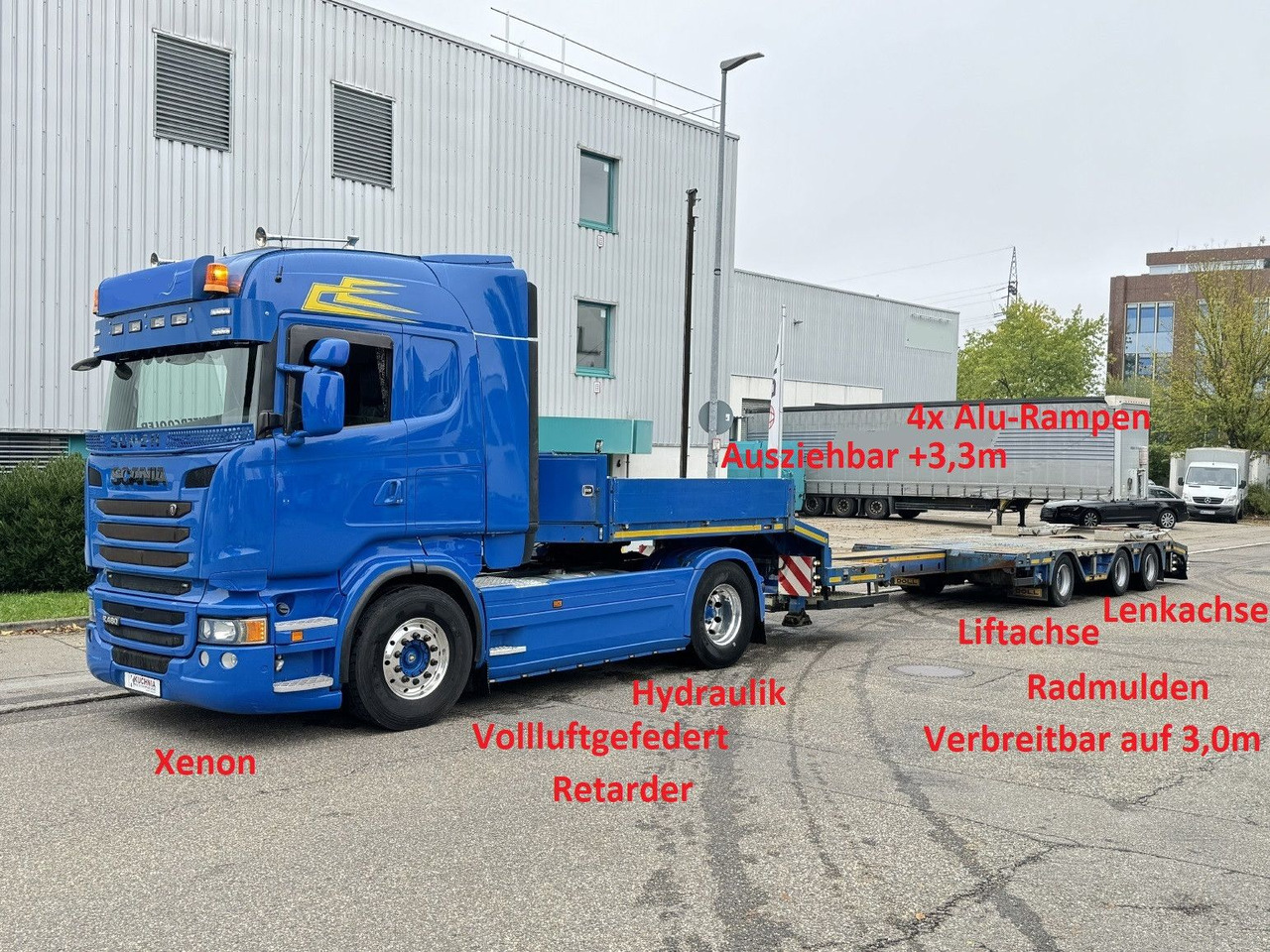 Scania R 480 Retarder Alcoa Schalter TOP Vollluft - Trattore stradale: foto 2 Scania R 480 Retarder Alcoa Schalter TOP Vollluft - Trattore stradale: foto 2