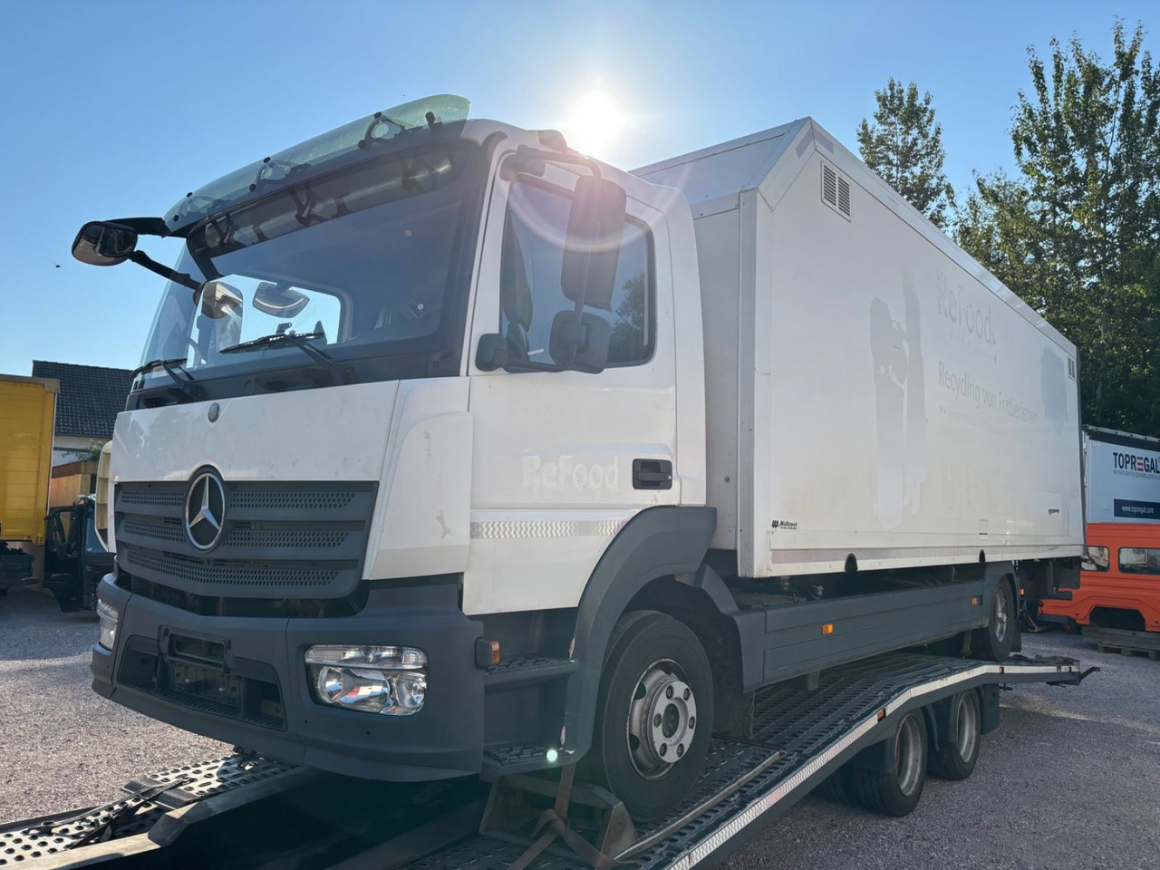 Mercedes-Benz Atego III 1223L, Euro-6, Klima, LBW - Autocarro furgonato: foto 2 Mercedes-Benz Atego III 1223L, Euro-6, Klima, LBW - Autocarro furgonato: foto 2