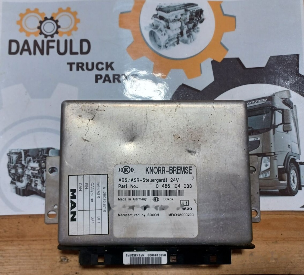 Knorr-Bremse 0486104033 MAN truck - ECU per Camion: foto 1 Knorr-Bremse 0486104033 MAN truck - ECU per Camion: foto 1