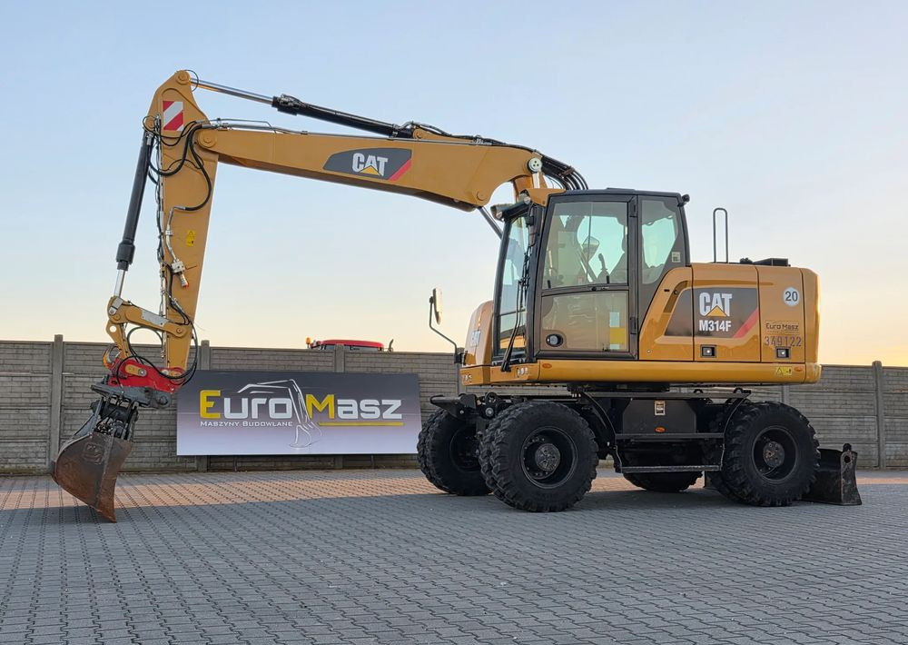 Caterpillar M314F, 2018 ROK, 4200 MTH, 2 ŁYŻKI - Escavatore gommato: foto 1 Caterpillar M314F, 2018 ROK, 4200 MTH, 2 ŁYŻKI - Escavatore gommato: foto 1
