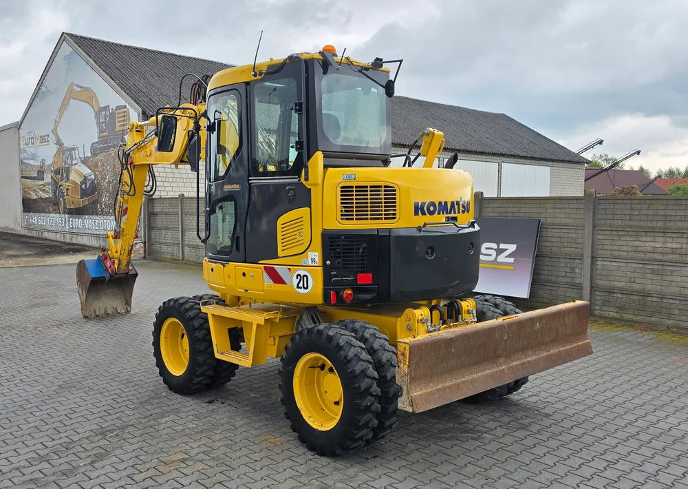 Komatsu PW 98MR-8, 2017 ROK, 5200 MTH, BEZ DPF i ADBLUE - Escavatore gommato: foto 3 Komatsu PW 98MR-8, 2017 ROK, 5200 MTH, BEZ DPF i ADBLUE - Escavatore gommato: foto 3