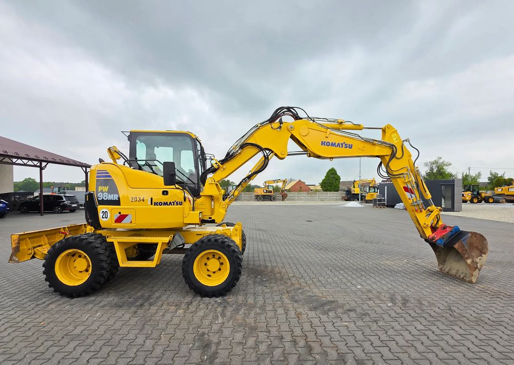 Komatsu PW 98MR-8, 2017 ROK, 5200 MTH, BEZ DPF i ADBLUE - Escavatore gommato: foto 5 Komatsu PW 98MR-8, 2017 ROK, 5200 MTH, BEZ DPF i ADBLUE - Escavatore gommato: foto 5