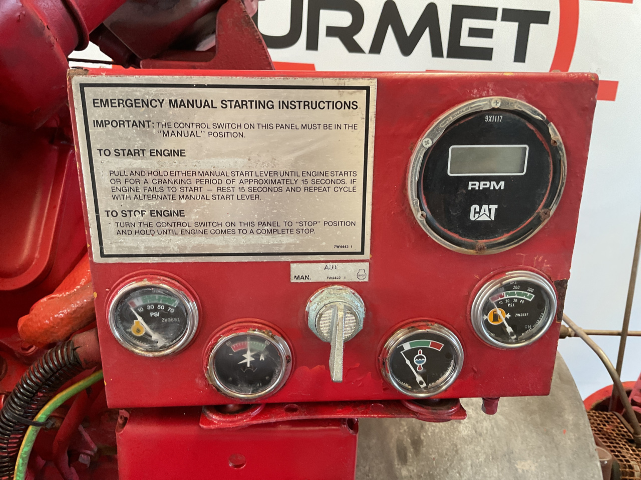 Caterpillar 3412, power unit/waterpump (2) - Pompa acqua: foto 3 Caterpillar 3412, power unit/waterpump (2) - Pompa acqua: foto 3